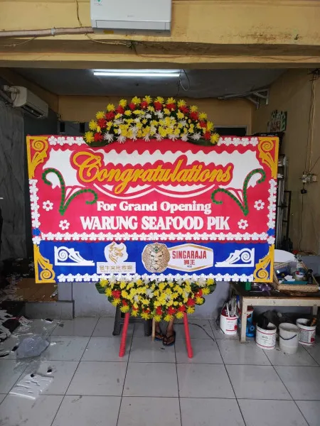 Papan Bunga Ucapan Selamat Sindang Jaya