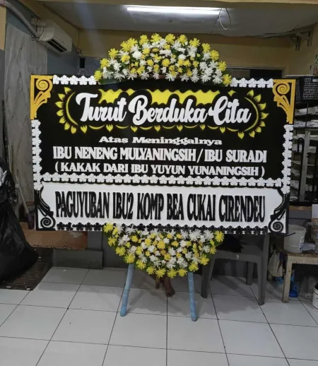 Papan Bunga Duka Sindang Jaya