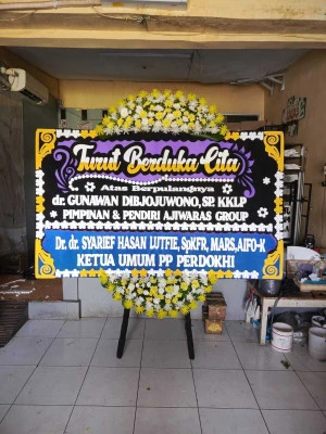 Papan Bunga di Sindang Jaya